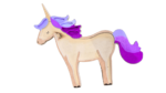 Unicorn Wooden Lamp - Image 6